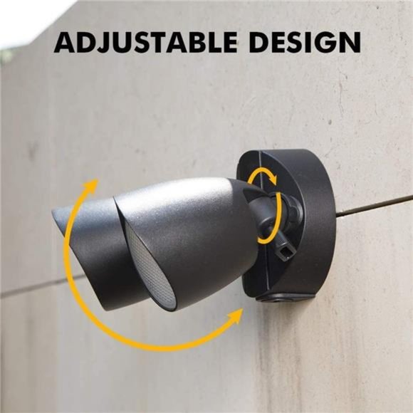 Lumen 32 Watt 28 LED Dual-Head Floodlight Outdoor, Full Metal Design, Waterproof - Picture 4 of 6